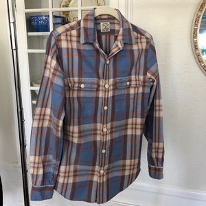 Classic J. Crew Men’s Flannel Button Down Shift